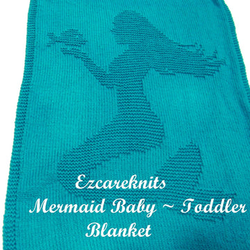 Mermaid Baby & Toddler Blanket