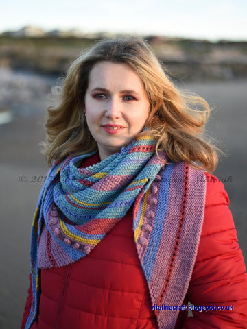 Colour Fantasy Shawl