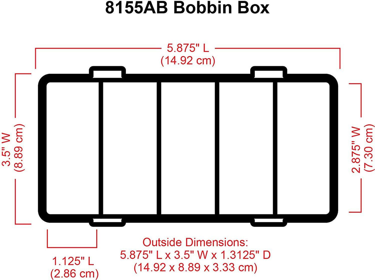 Art Bin ArtBin Bobbin Box