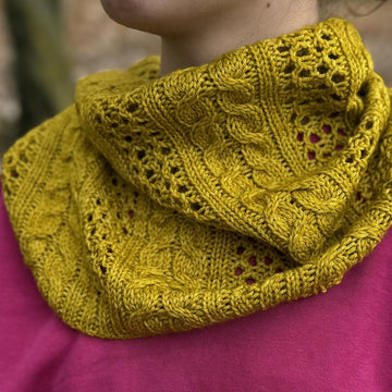Marigold Twist Cowl