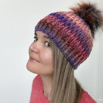 Alpine Beauty Textured Beanie