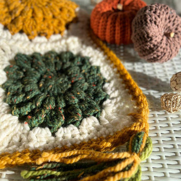 Rustic Harmony Baby Blanket