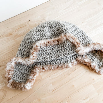 Eileen Aviator Hat Crochet Pattern