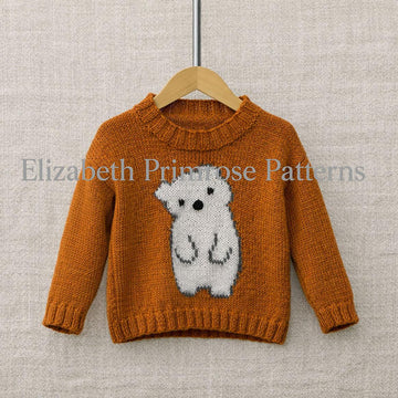 Parker the Polar Bear Jumper P174