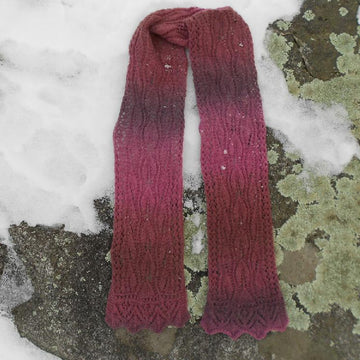 Grape Ivy Lace Scarf