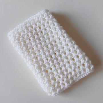 White Lace Cowl
