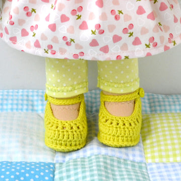 Cardigan + Booties for 11-13"/28-33 cm Waldorf Doll