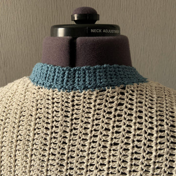 Vertical Stripe Yoke T-Shirt