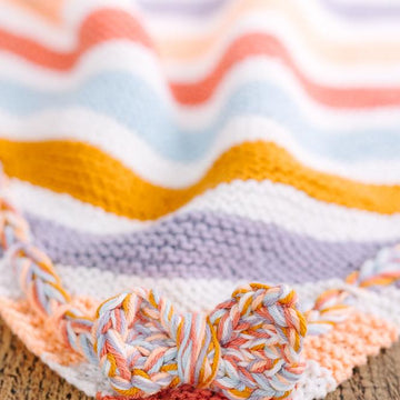 Gracie Stripes Baby Blanket