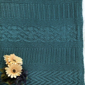 Guernsey-ish Baby Blanket