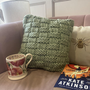 Birdie Basketweave Cushion