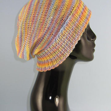Self Striping Super Slouch Hat