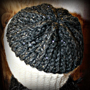 Seed Stitch Hat and Cowl