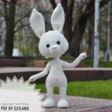 Crochet Amigurumi Pattern: Little Bunny doll