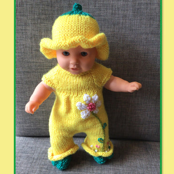 Dolls clothes cute knitting outfit Buttercup Buffy