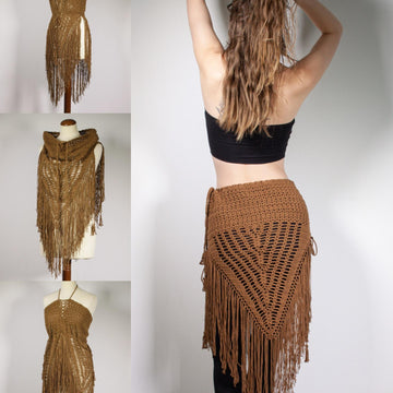 Wild Thing Multi-Way Fringe Skirt