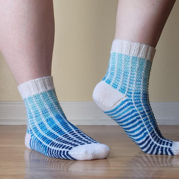 Stained Glass Rain Socks