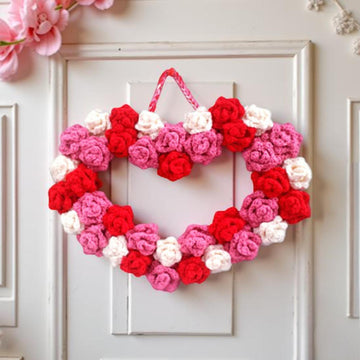 Heart Roses Wreath