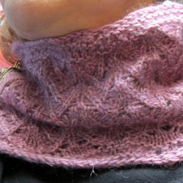 Fuzzy Lace Neckwarmer