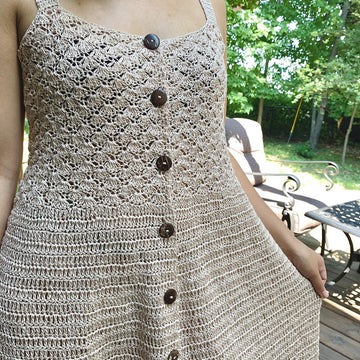 crochet summer dress free pattern productcode_F24DAL1748 Aurelie Ganache Maxi Dress With step Color:Width 4cm-2 Black