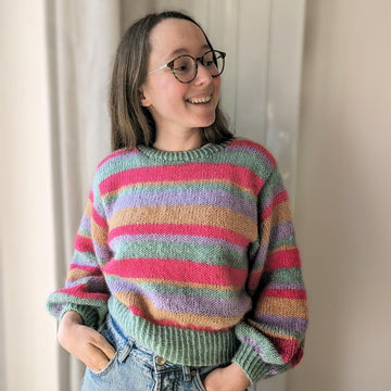 Strippie Sweater - KnitSis