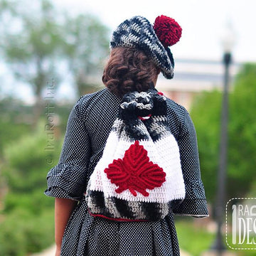 Maple Leaf Backpack and Beret