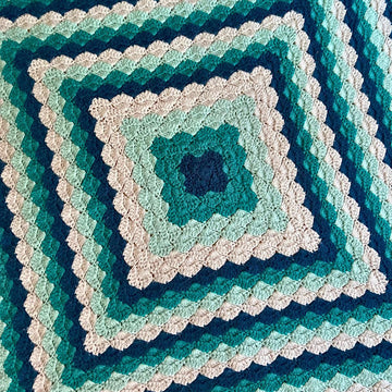Textured Clam Shells Blanket