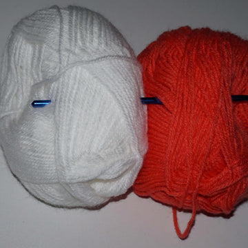 Crochet Pattern For The Dog Loop "Red with Rose" (customizable)