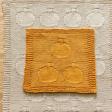 Pumpkin Washcloth