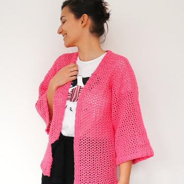 Easy Ribbed Cardigan