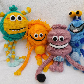 Amigurumi Purple Monster Super Simple Songs