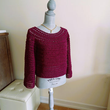 Elements Cropped Sweater