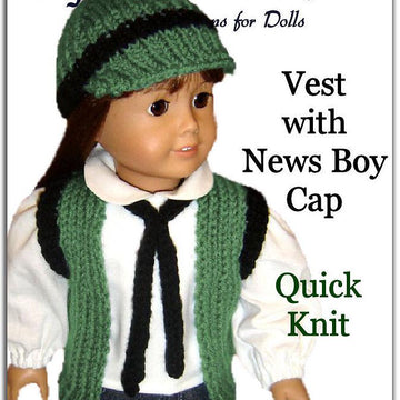 5 pdf knitting patterns. Fits 18 inch and American Girl Doll 02