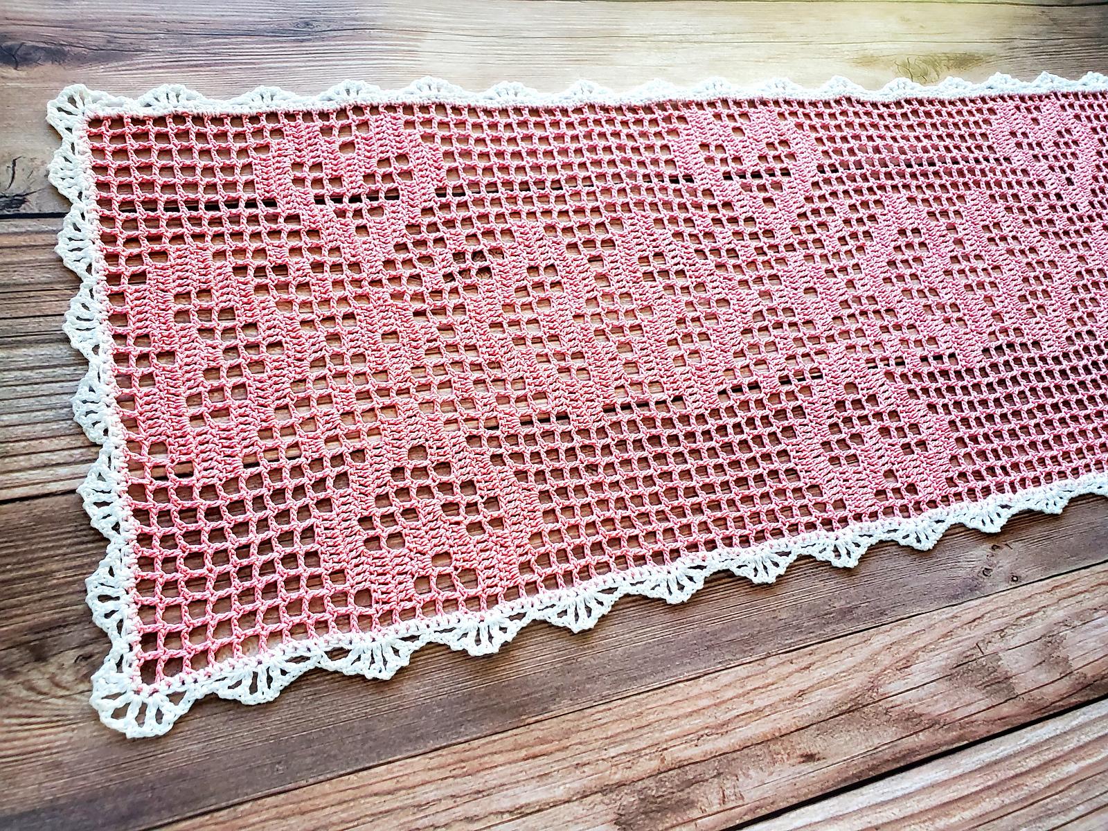 Heart Table Runner