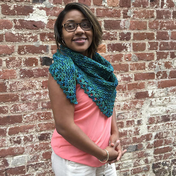 Makara Shawl CAL