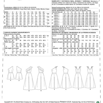 McCall's Misses' Romper and Jumpsuits with Shoulder Options M7632 - Sewing Pattern