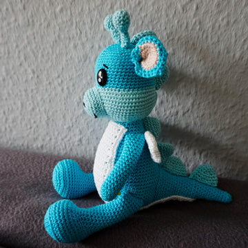 Crochet Pattern for the dragon Drachi
