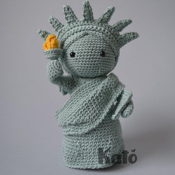 Crochet amigurumi pattern Lady Liberty