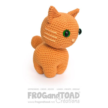 BureauCATS - Kitty Cat Kitten - Chat Gatto - Amigurumi Crochet - FROGandTOAD Créations