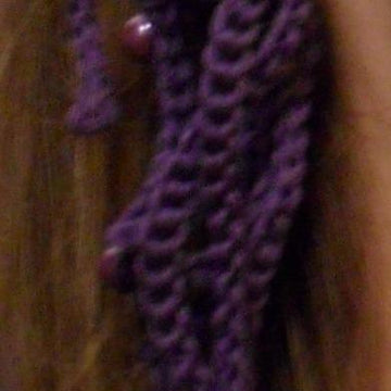 Fringe Parure: Necklace and Earrings
