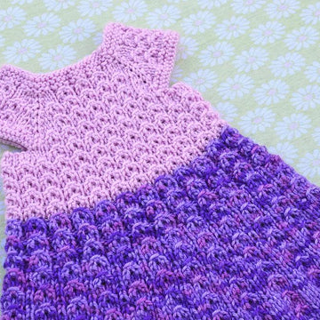 Mock Cables Baby/Toddler Dress