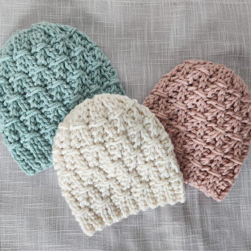 Fireside Crochet Beanie