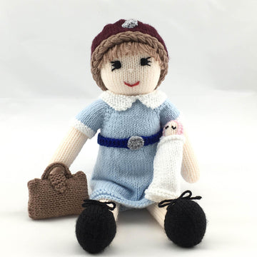 Midwife Mary nurse doll knitting pattern 19053