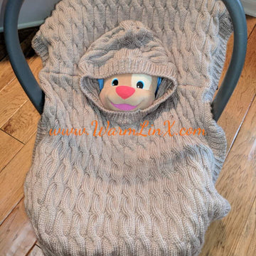 Little Mouse Car Seat Poncho