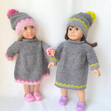 Doll Snowy Day Outfit