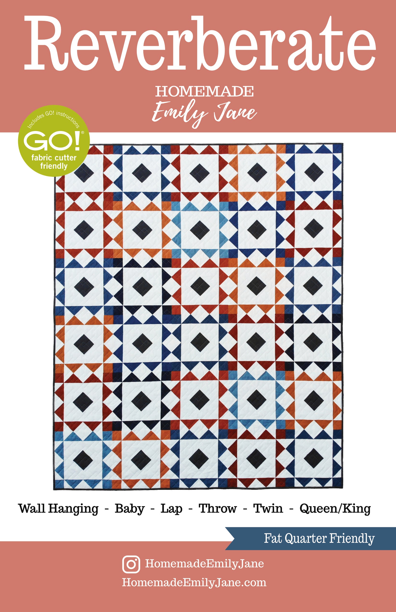 Reverberate Quilt Pattern