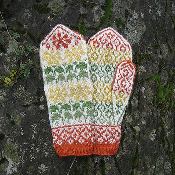 Sunflowers Mittens