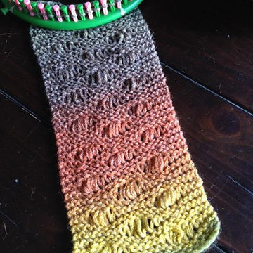 Seafoam Stitch Scarf