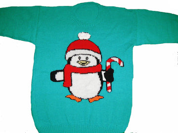 Cute Christmas Penguin Jumper