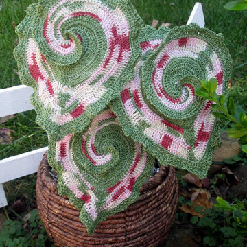 Escargot Begonia Crochet decor